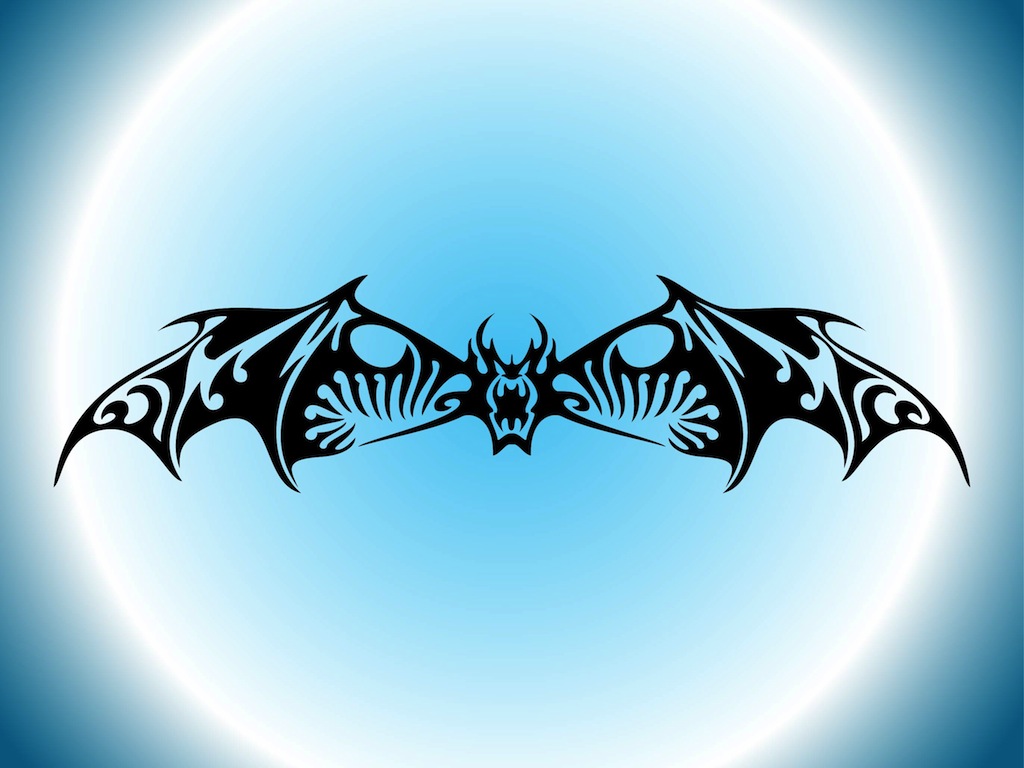 Bat Tattoo Vector Art & Graphics 
