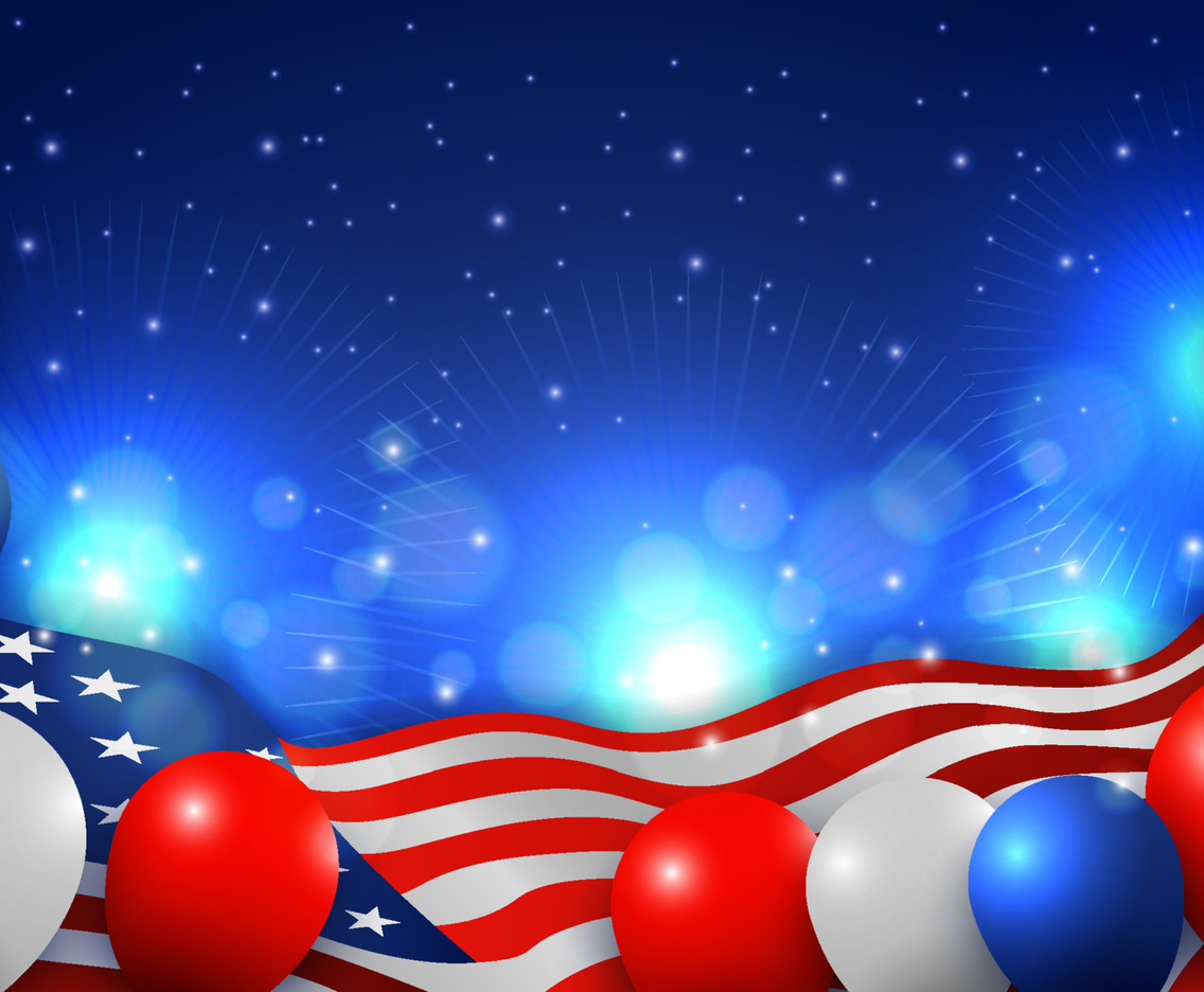 USA Independent Day Background