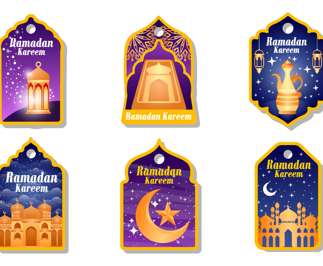Ramadan Kareem Label Collection