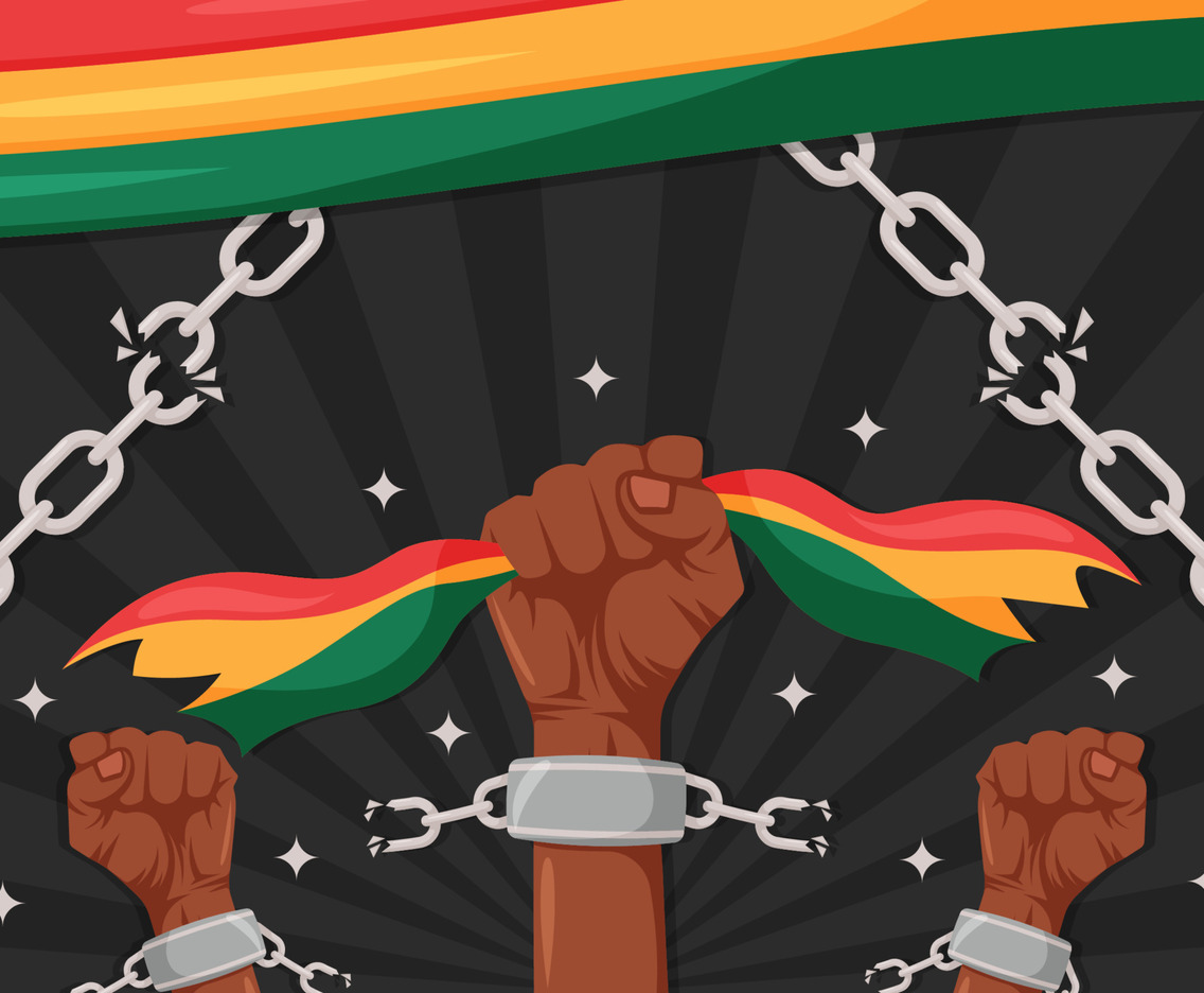 Juneteenth Freedom Day Background