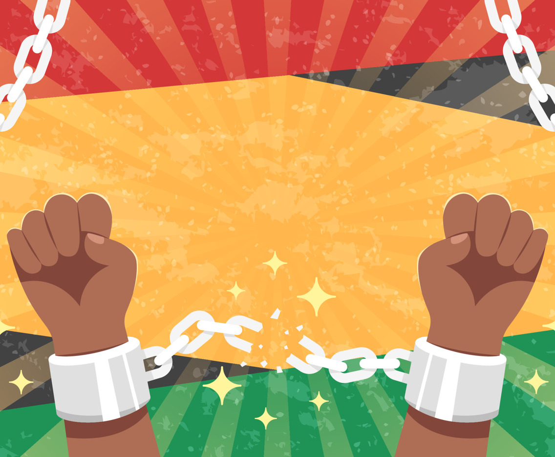 Juneteenth Freedom Day Event Celebration Background