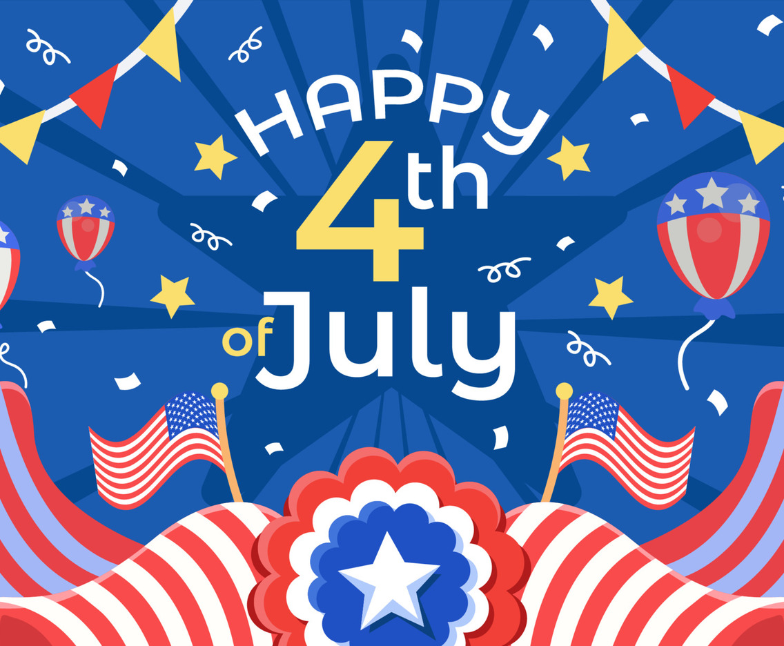 Background of America's Independence Day