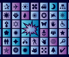 Blue Vector Icons
