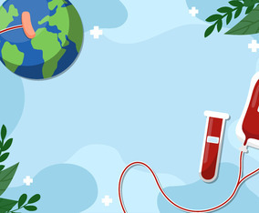 World Blood Donor Day Background Concept