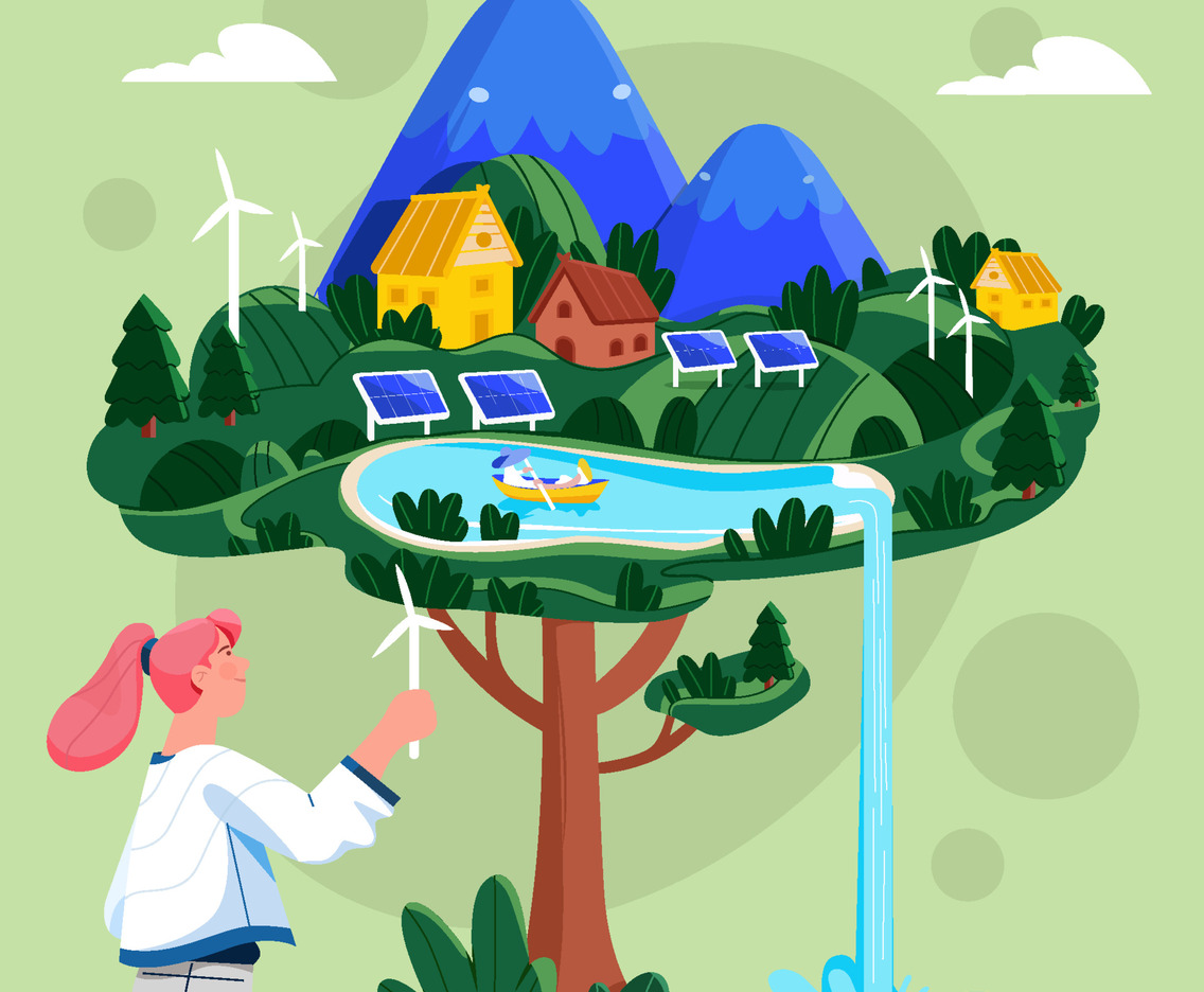 Green Technology Concept