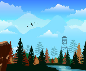 Forest Vector Art & Graphics | freevector.com
