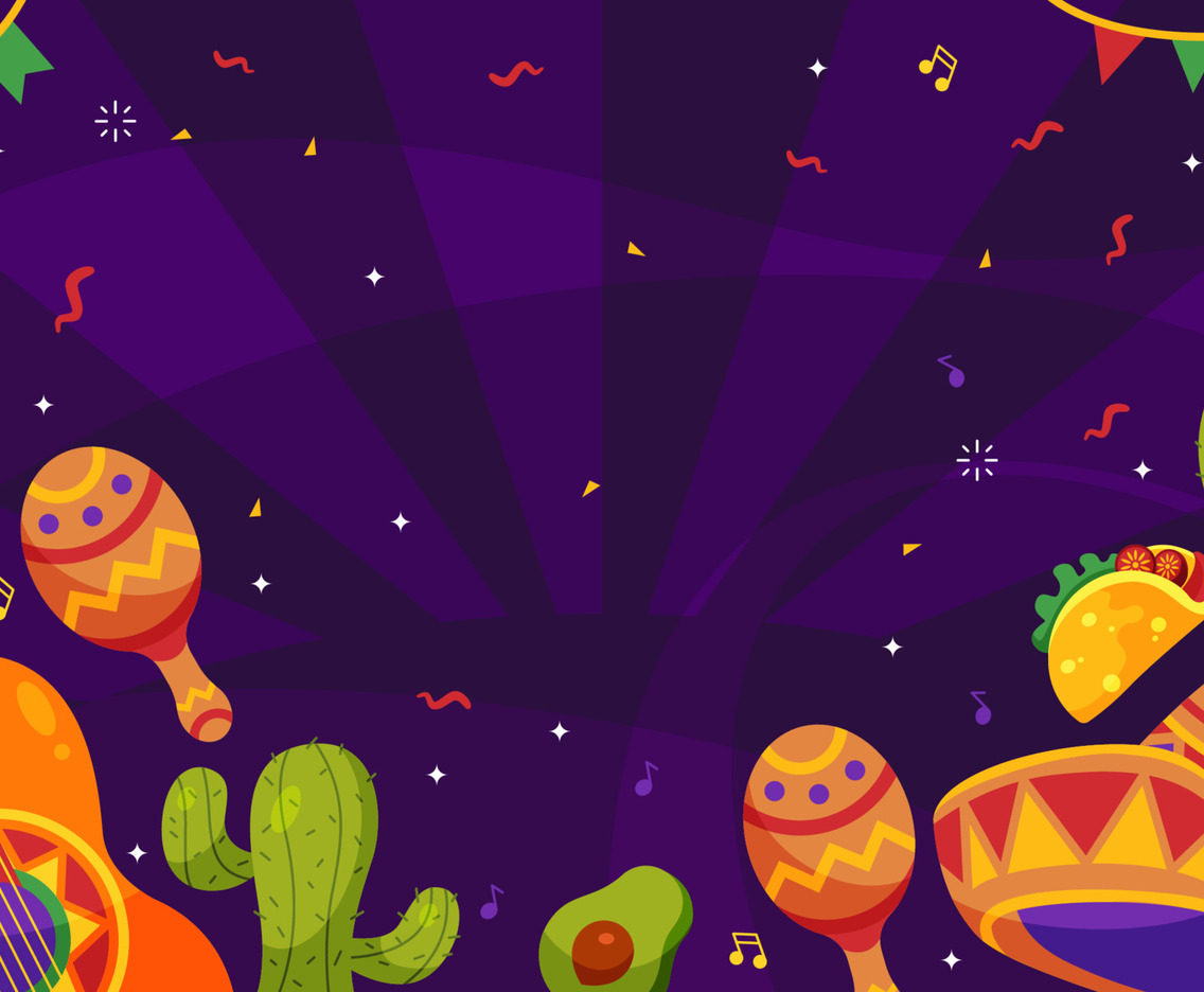 Celebration Cinco de Mayo Cheerfully