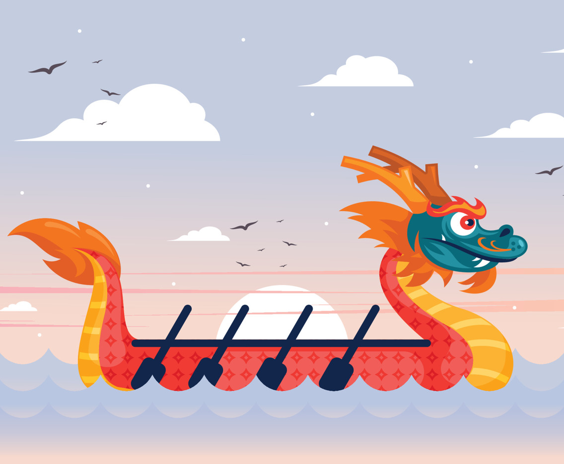 Dragon Boat Festival Background