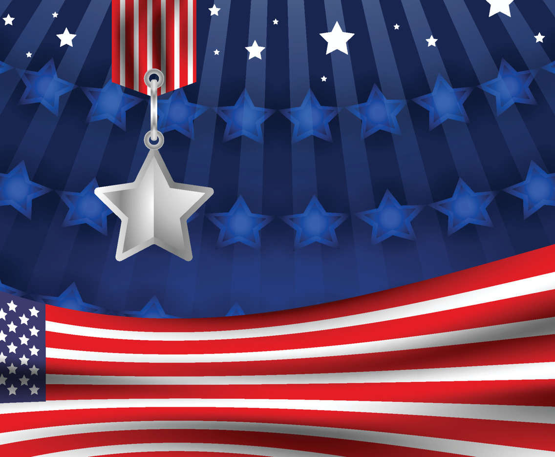 Happy Memorial Day USA Background