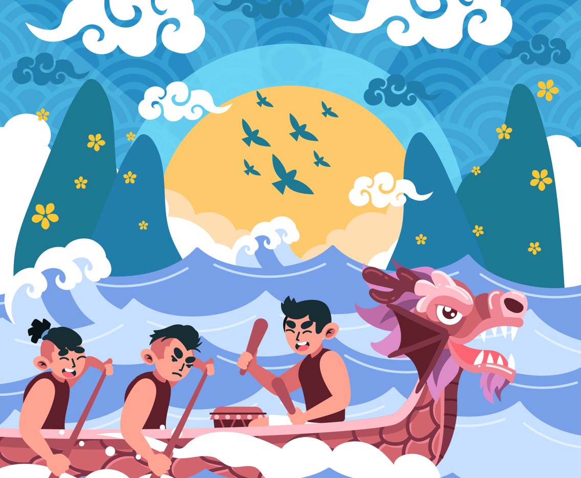 Dragon Boat Teamwork