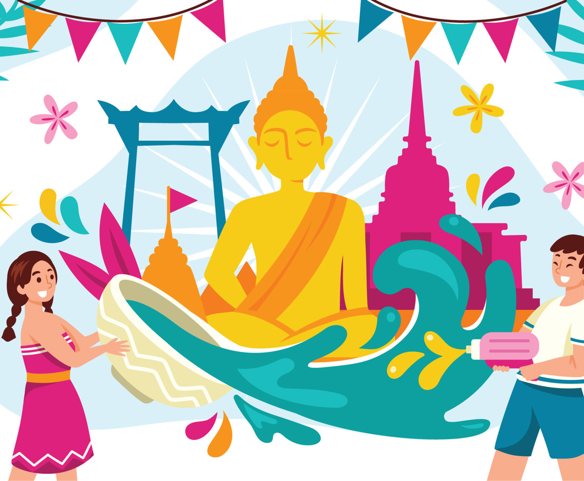 Songkran Festival Celebration