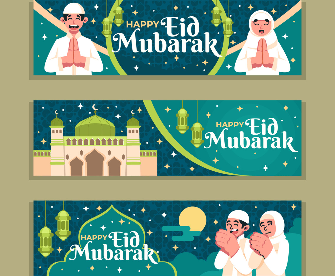 Greeting Banner for Ramadan