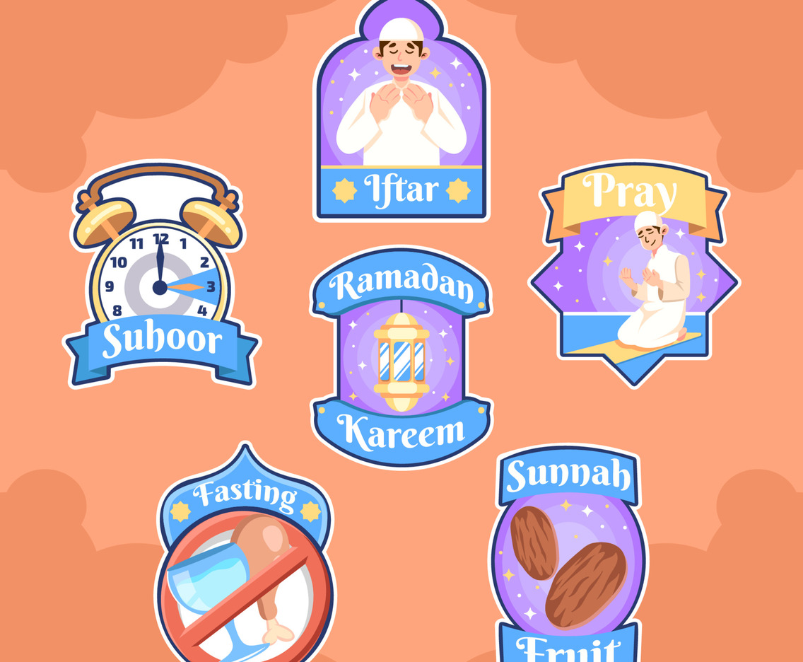 Sticker of Ramadan Activity