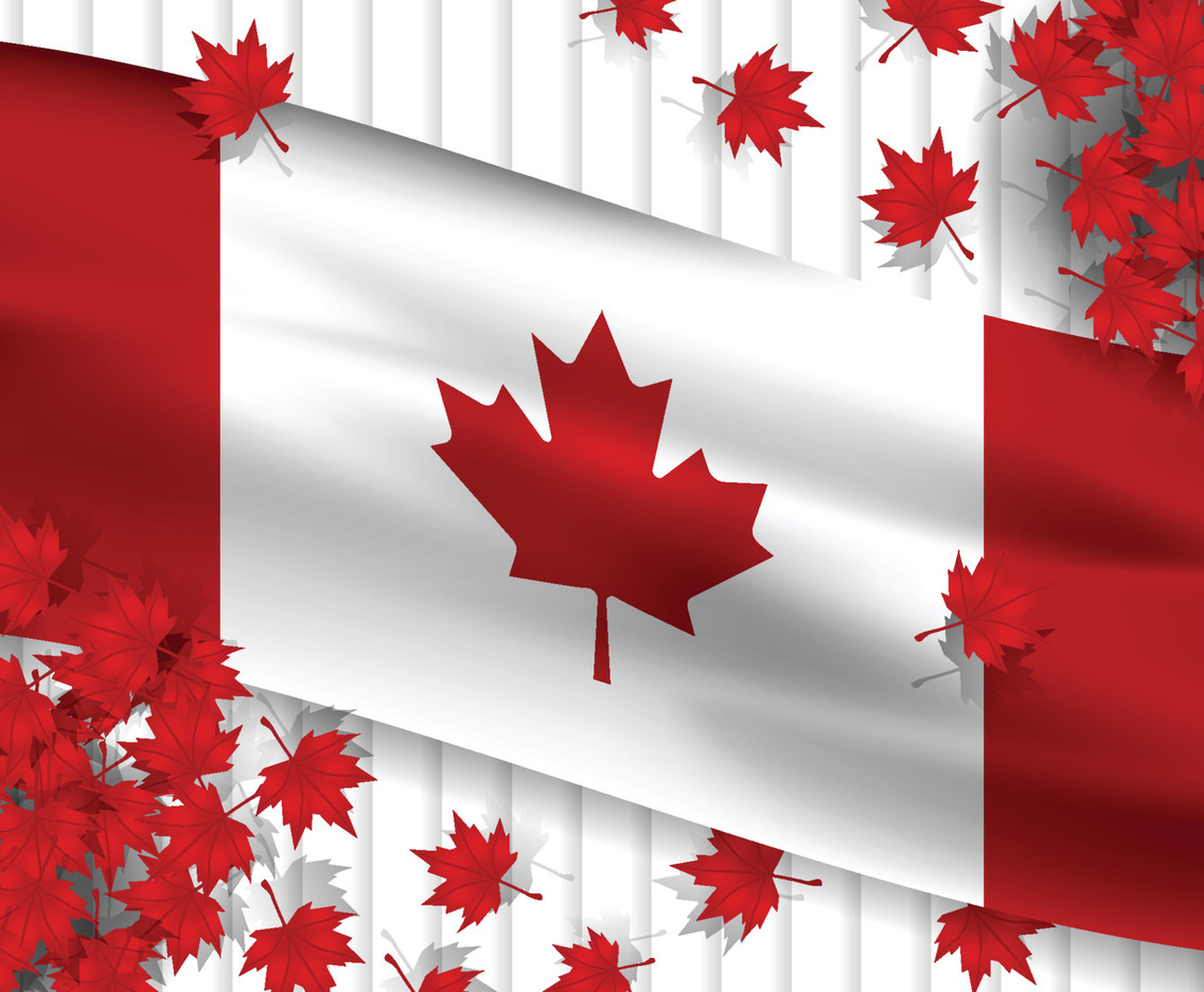 Happy Canada Day Background