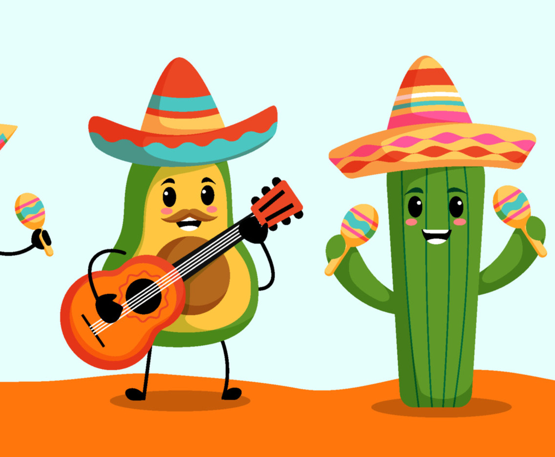 Cinco De Mayo Festivity Character Set
