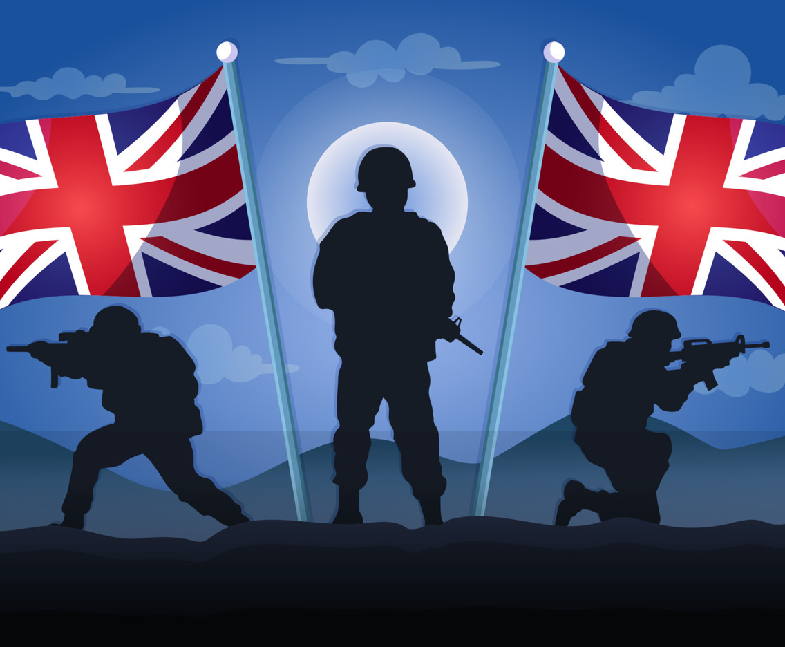 United Kingdom Armed Forces Day Background