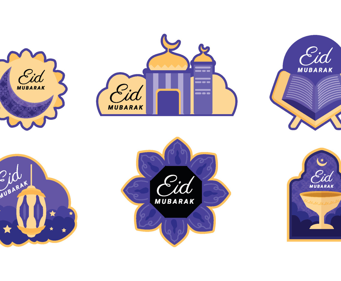 Eid Mubarak Badges