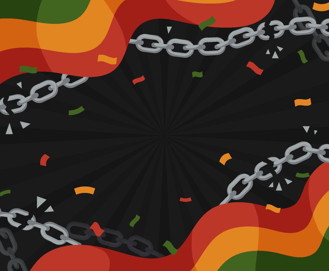 Juneteenth Africa Event Background
