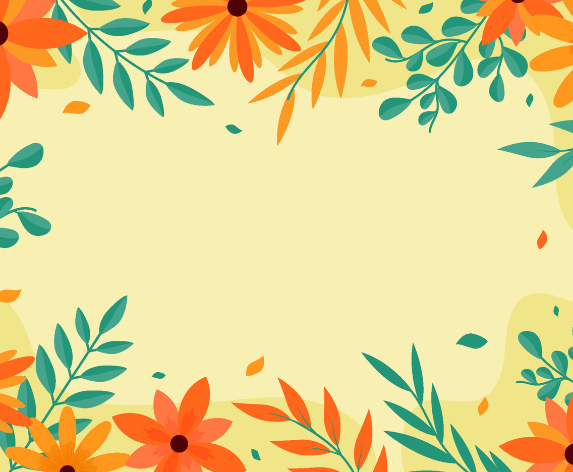 Summer Floral Background