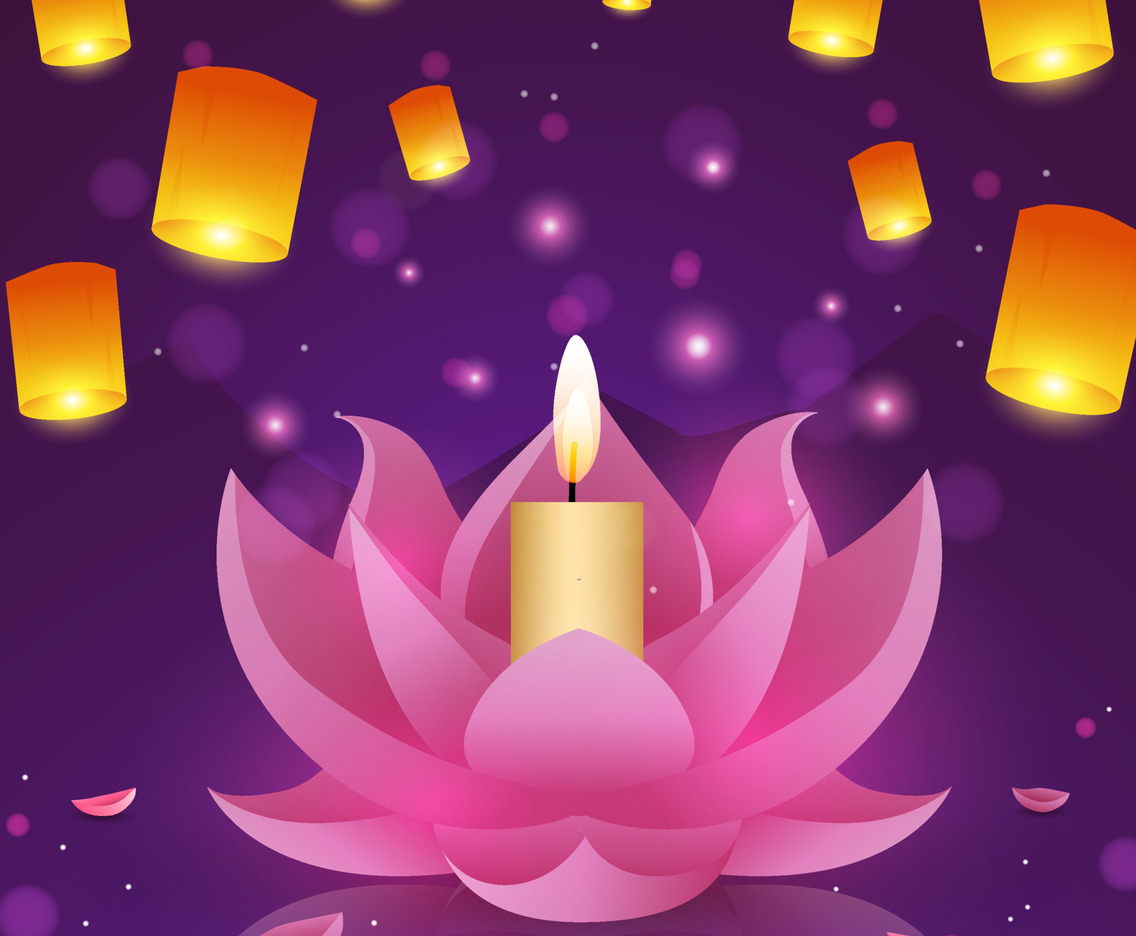 Vesak Festival Background