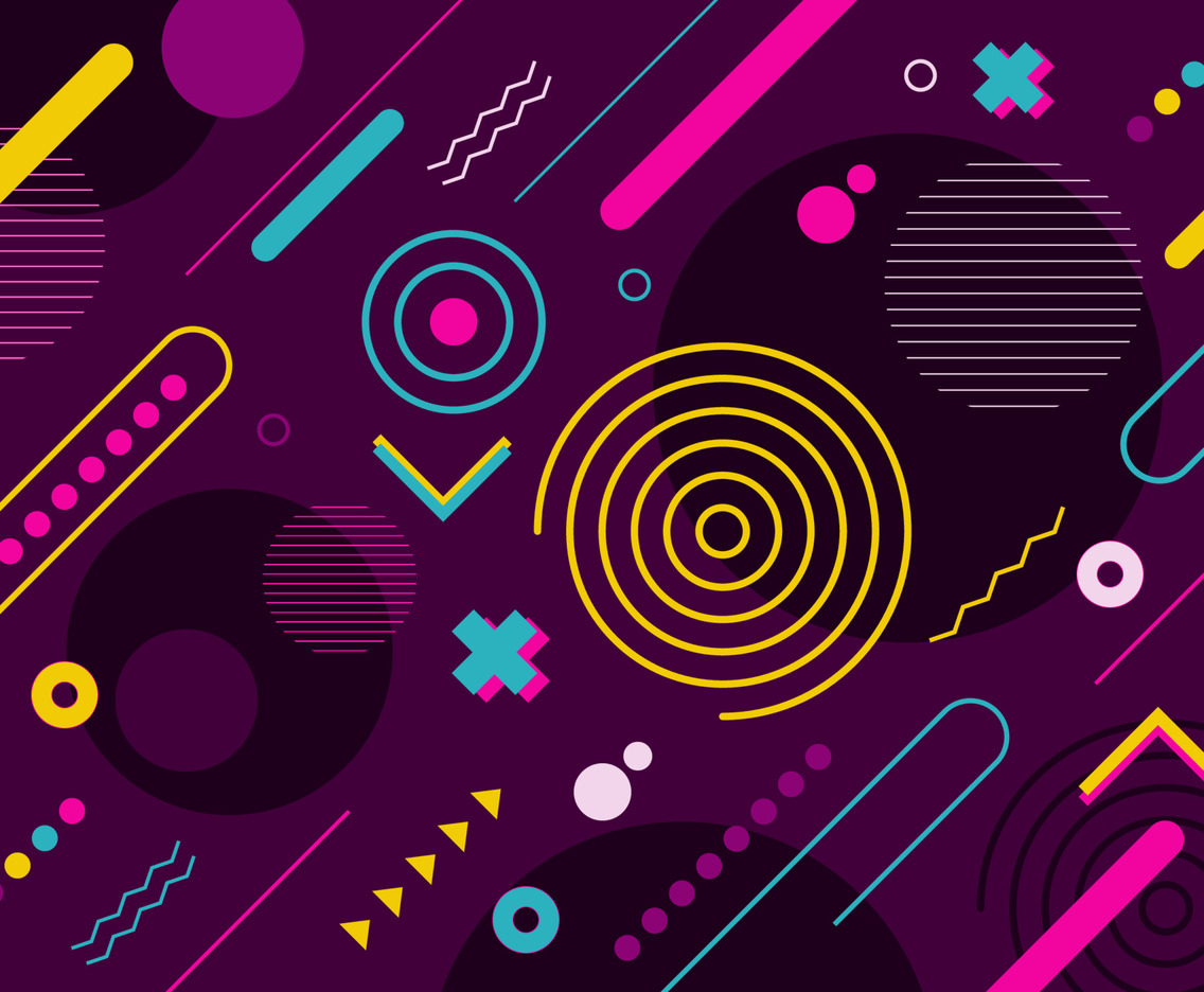 Colorful Circle Background
