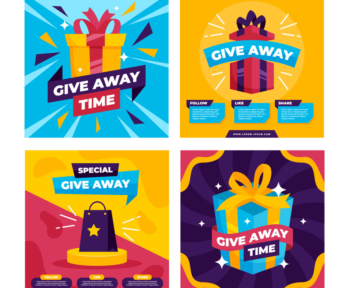 Give Away Social Media Post
