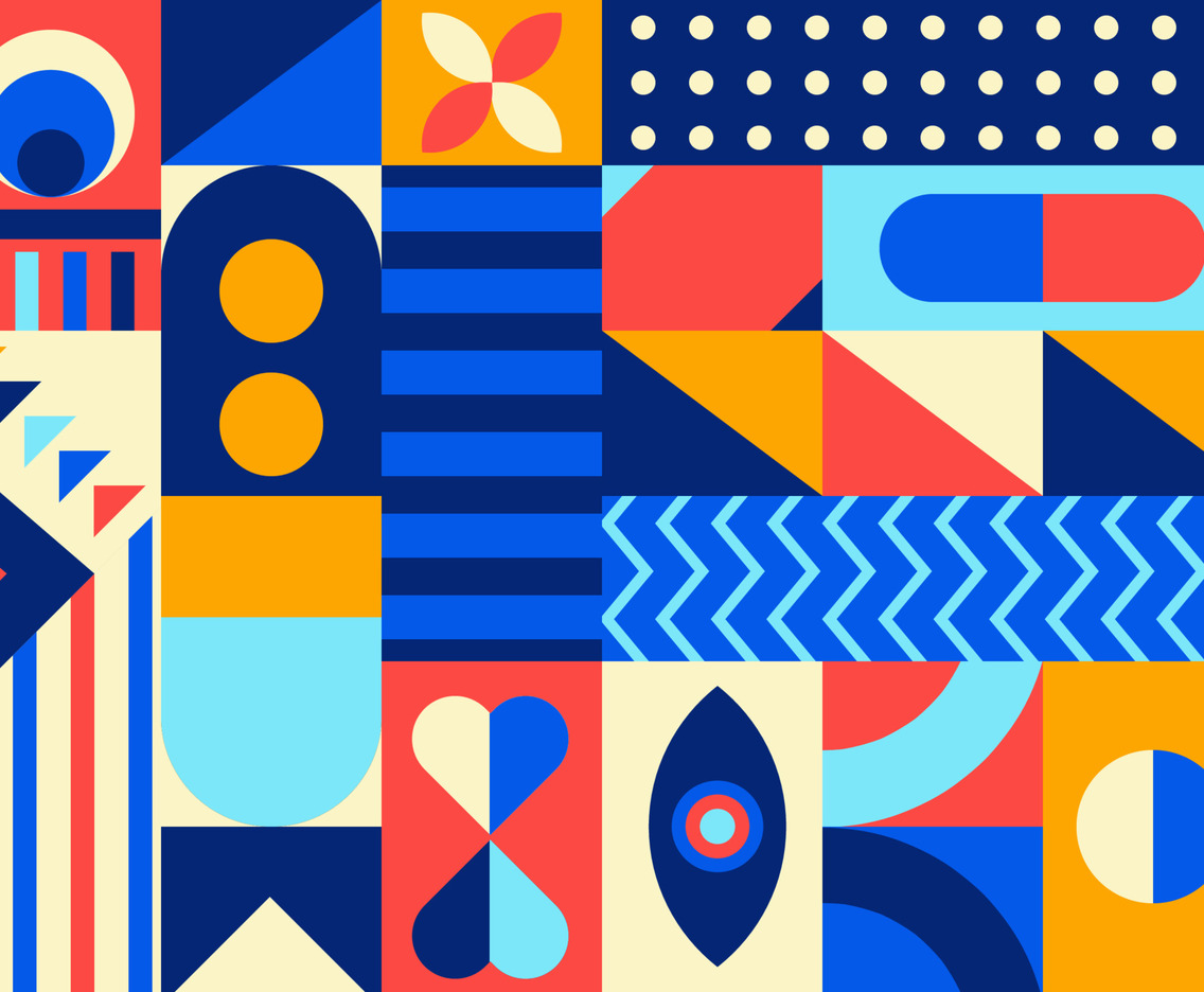 Abstract Geometric Background