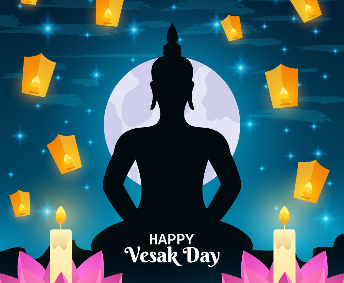Vesak Festivity Concept