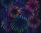 Fireworks Show Background