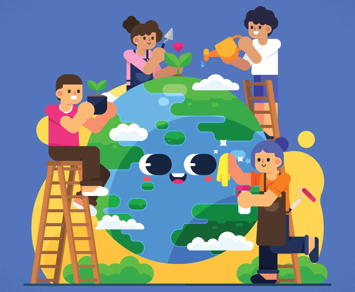 Taking Care Of The Earth Is The Responsibility Of The Younger Generation