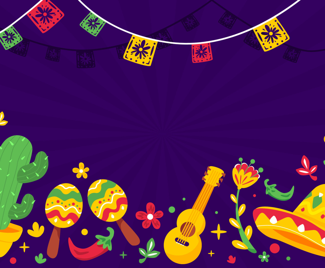 Cinco De Mayo Festivity Background