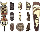 Tribal Masks Set