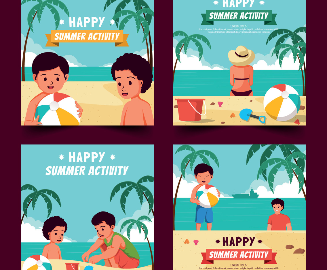 Summer Activity Social Media Post