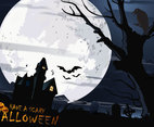 Scary Halloween Card
