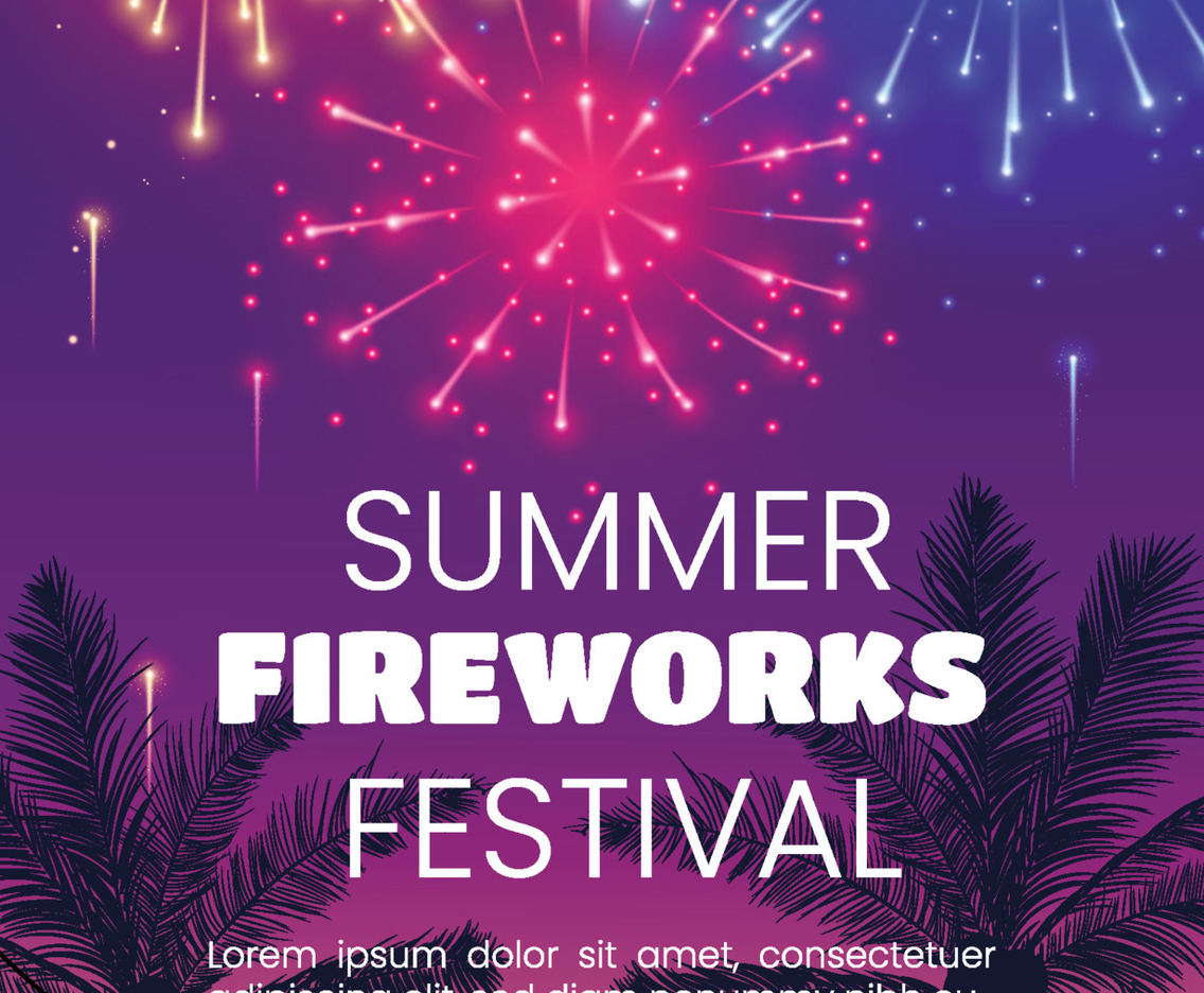 Summer Fireworks Night Festival