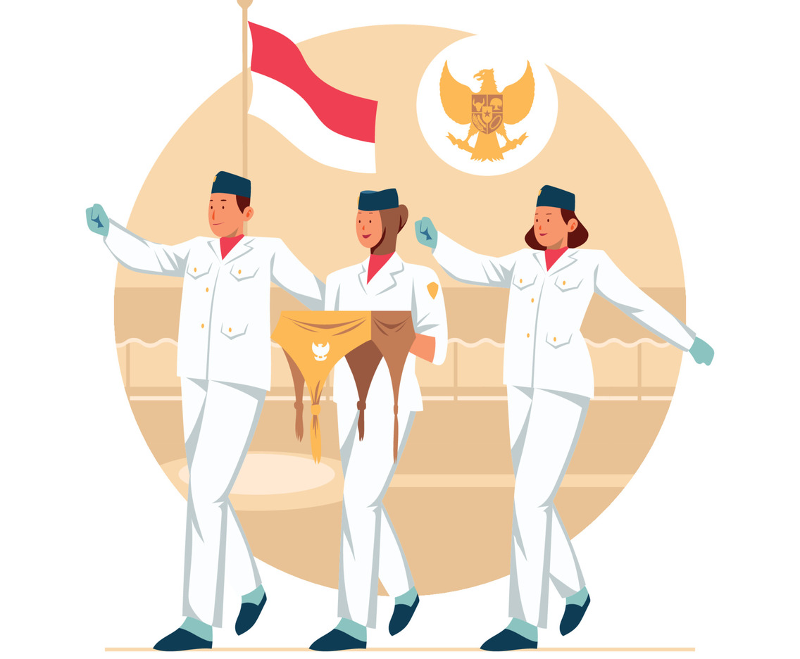 Pasukan Paskibra Merah Putih