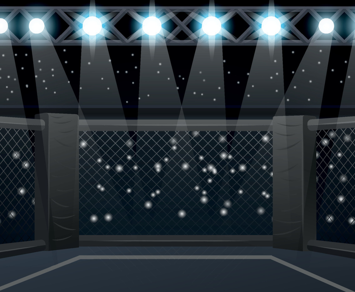 Sport MMA Stage Background