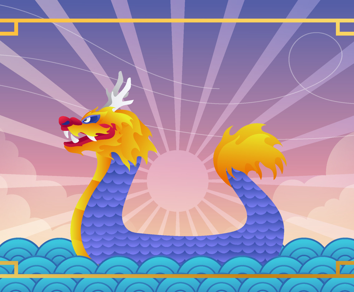 Dragon Boat Festival Background