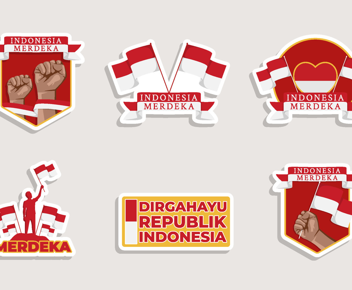 Indonesia Independence Day Festivity Sticker