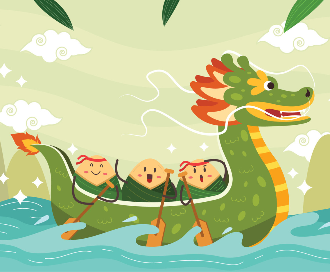 Dragon Boat Festival Background