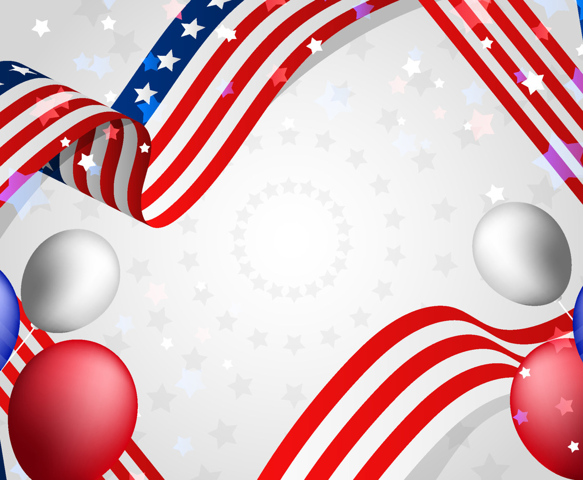 USA 4th of July Background