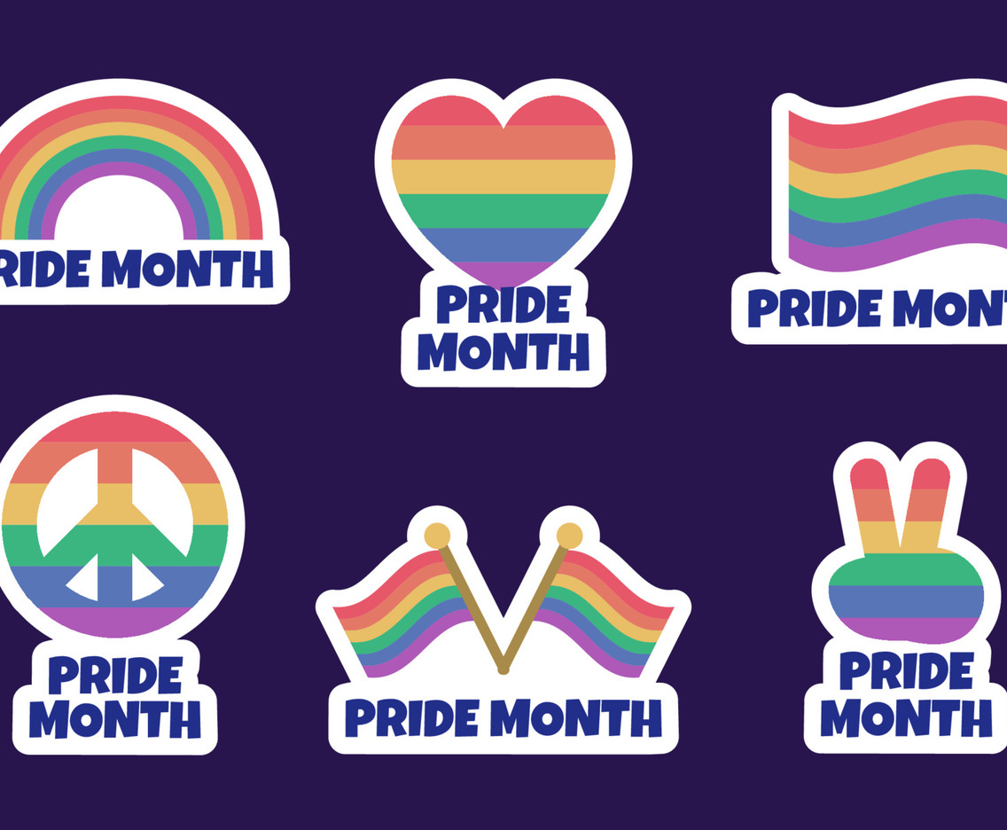Pride Month Sticker Collection