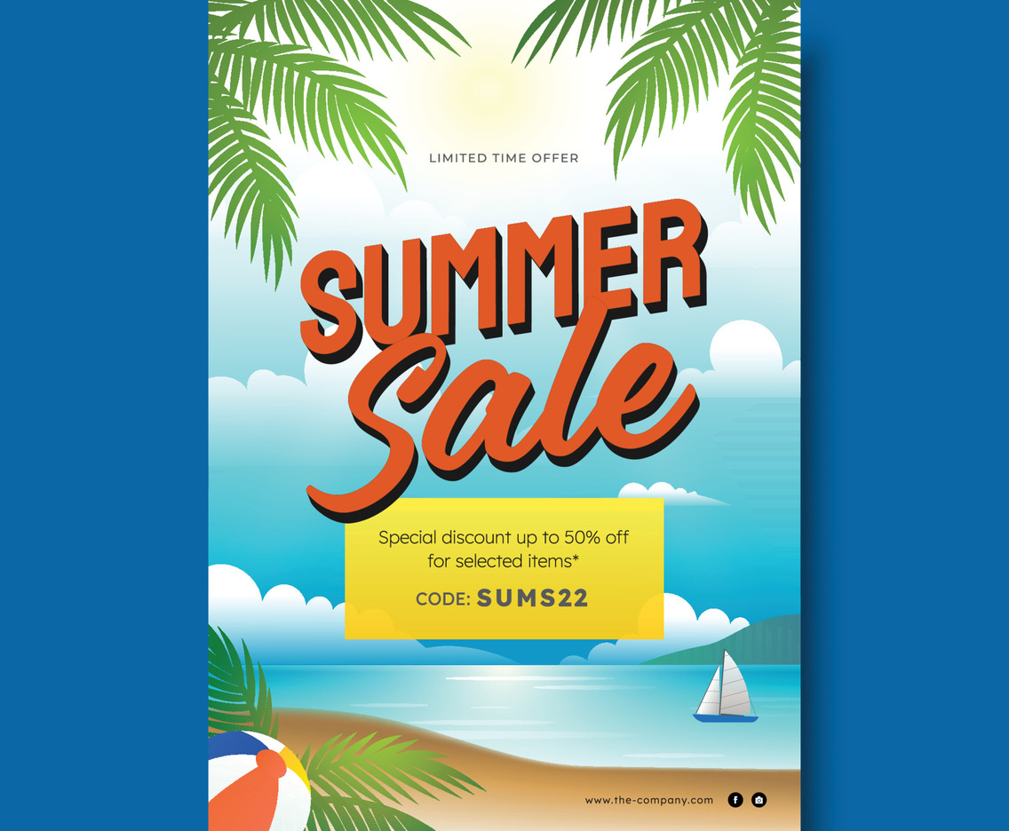 Summer Sale Poster