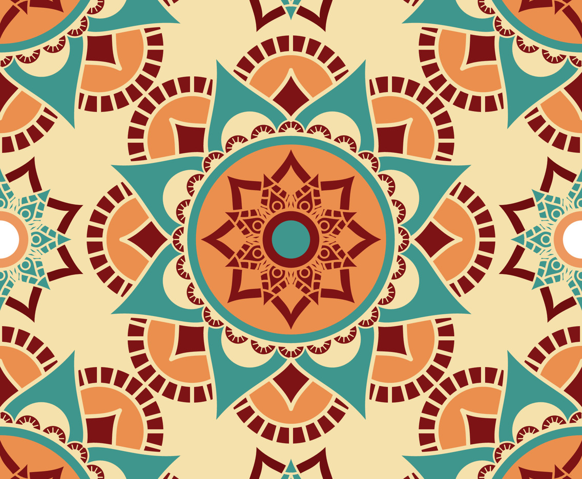 Mandala Ethnic Seamless Pattern