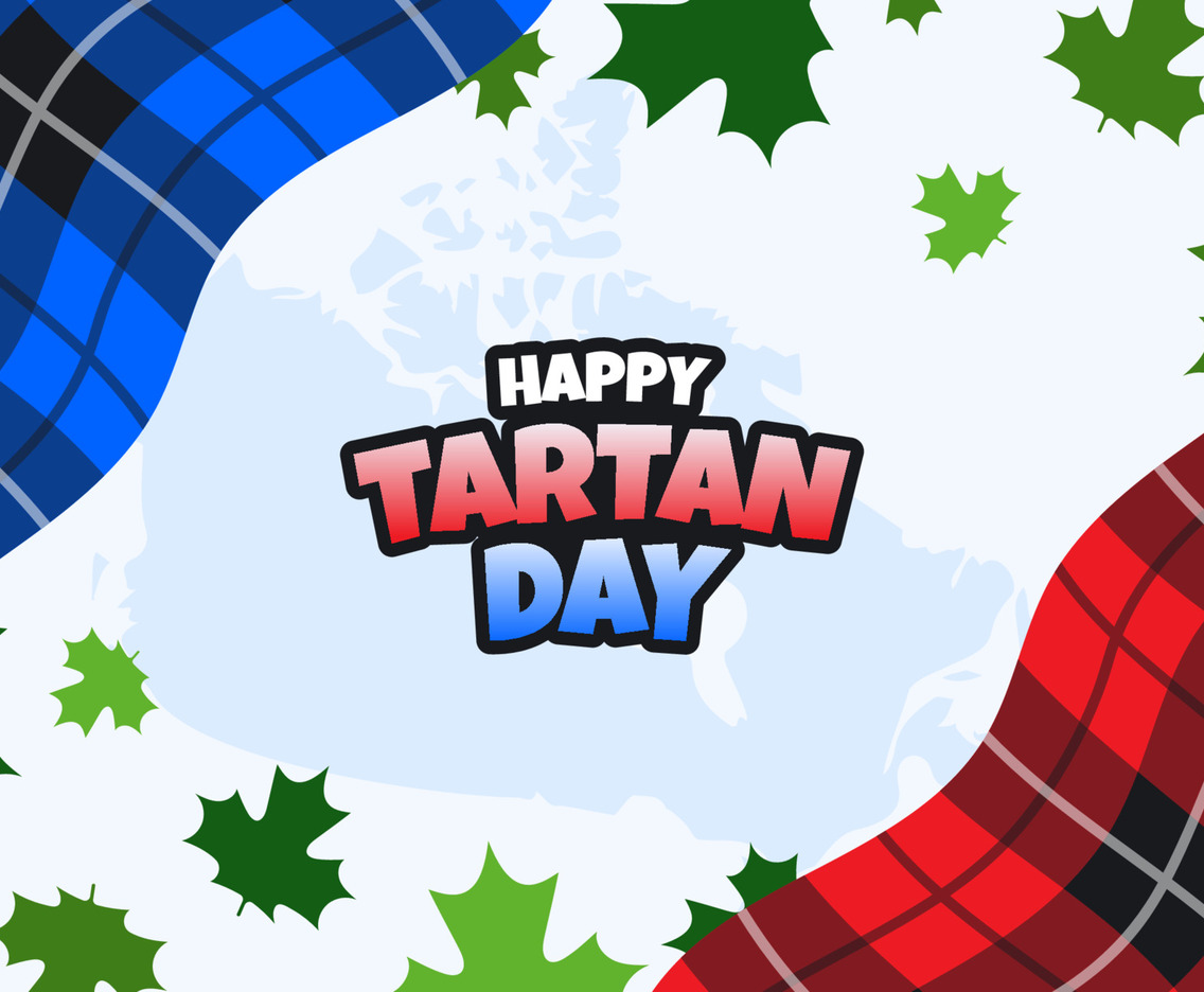 Tartan Day Background
