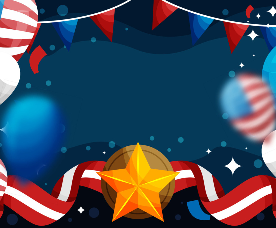 USA Memorial Day Background