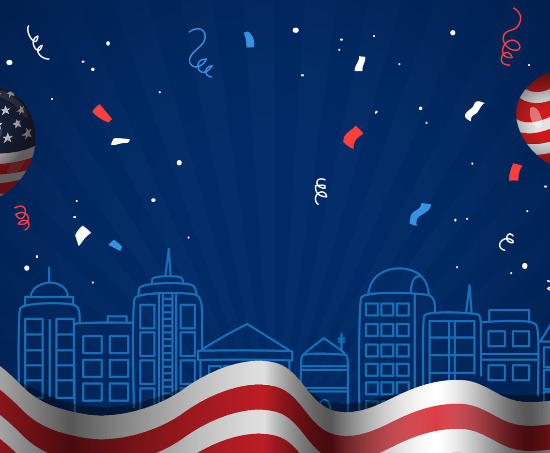 USA 4th July Happy Independence Day