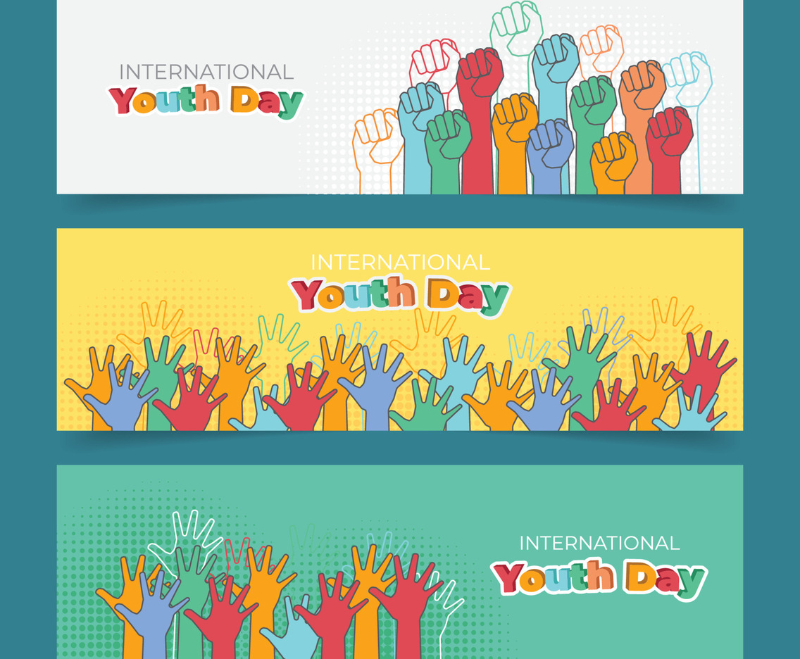 International Youth Day Banner