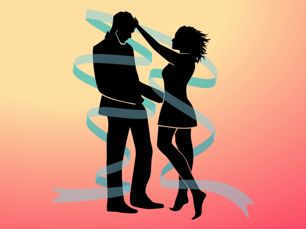 Dancing Man and Woman