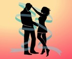 Dancing Man and Woman